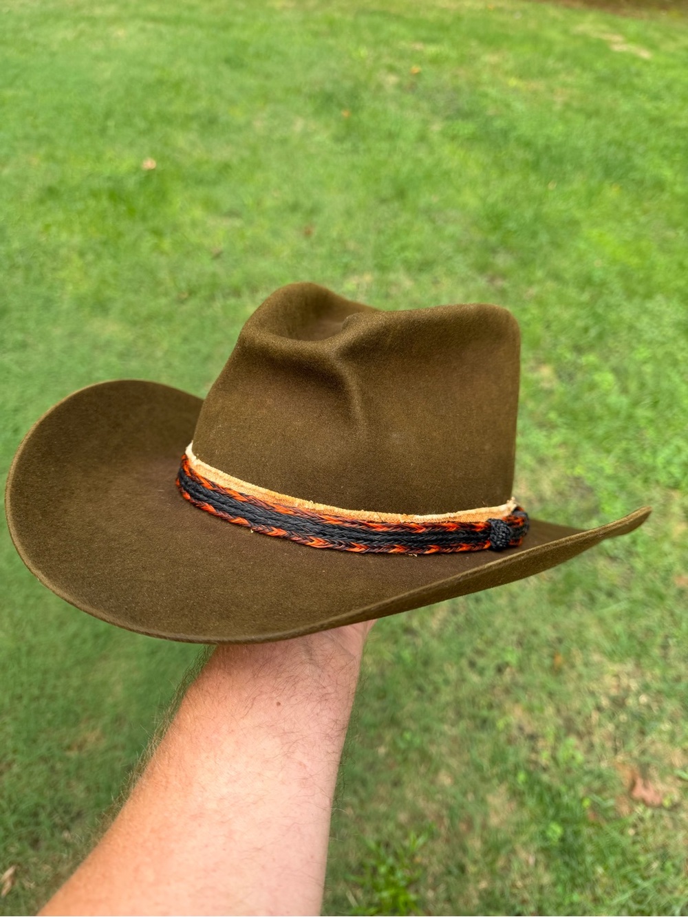 Reverent Hats Custom 50X Cowboy Hat Tobacco Color